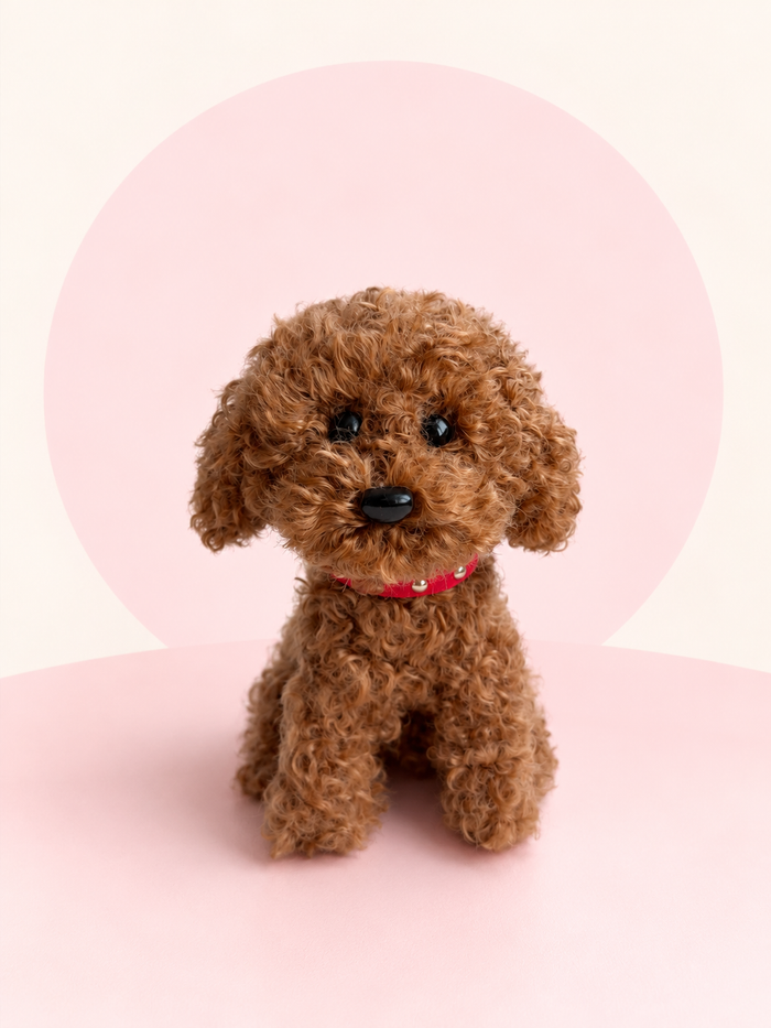 Petmy Mini • Me Custom Poodle Mini Me Keychain — Handmade from Your Photo