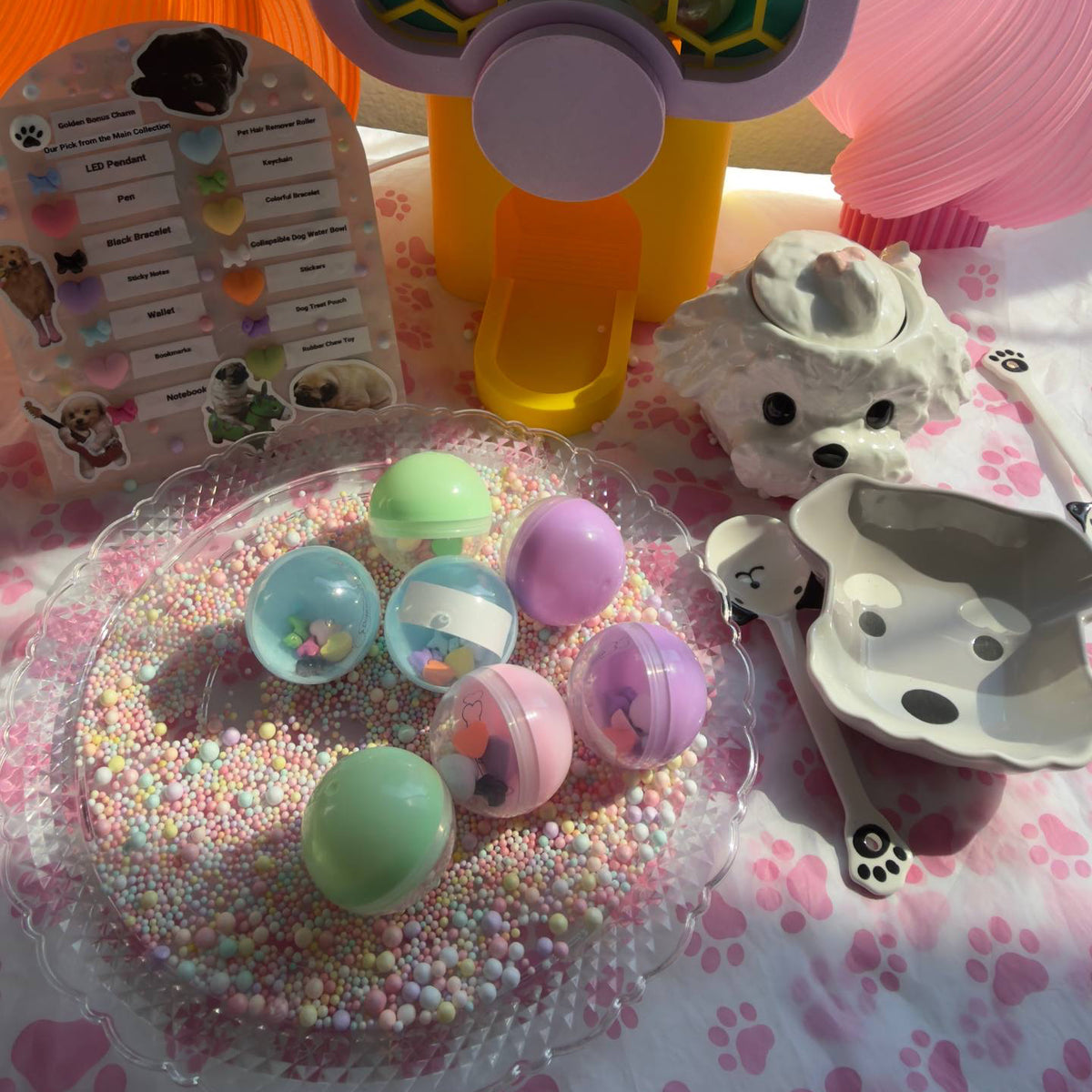 7 MYSTERY CAPSULES • 7 Main Items + 35 Bonus Gifts + Petmy Bag + Leash Guaranteed + FREE U.S. SHIPPING